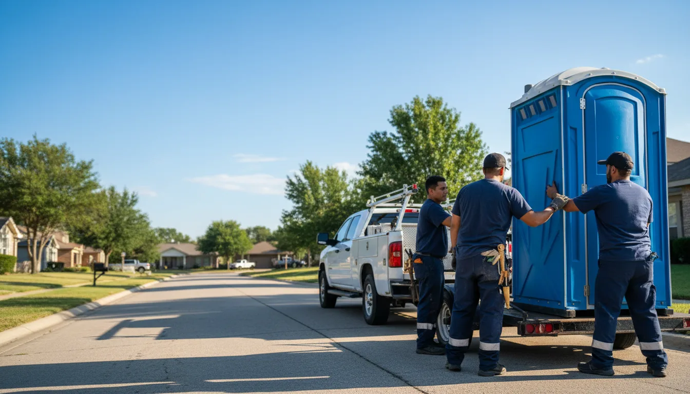 Portable Toilet Rental in Ralls, TX near me